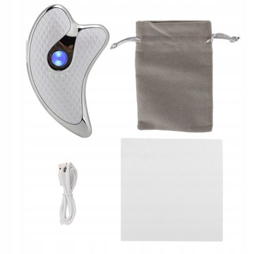 МИКРОТОКОВЫЙ МАССАЖЕР ДЛЯ ЛИЦА ГУА ША