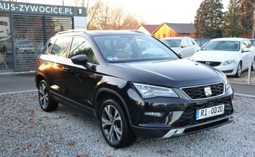 Seat Ateca SUV 1.5 EcoTSI 150KM 2019 Seat Ateca SKORA, Grzane Fotele, Kam. PT, NAVI, Tempomat, Czujniki, LED, zdjęcie 2