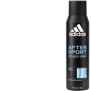 ADIDAS MEN DEZODORANT AFTER SPORT COOL & AROMATIC spray męski dla Pana