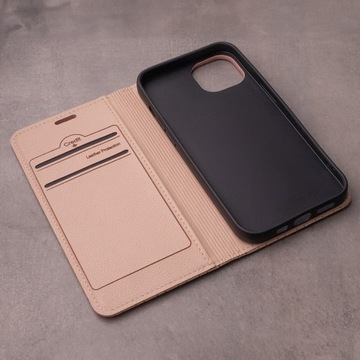 Etui Smart Caro do Motorola Moto G34 5G beżowe