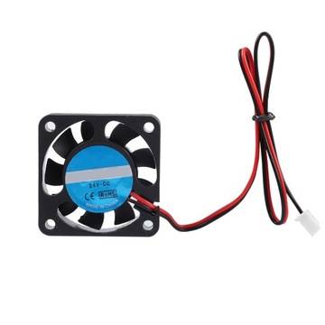 2PCS 24V 4010 7000RPM Large Wind Extruder Cooling Fan Quiet Blowing 3D Prin
