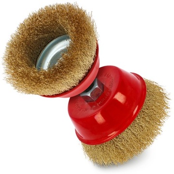 Szczotka Druciana Szlifierki Kątowej Czołowa 5''
