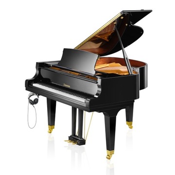 fortepian Zimmermann Studio S150 czarny połysk + system cichej gry Vario