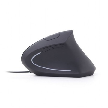 Mysz ergonomiczna pionowa 6-przyciskowa czarna