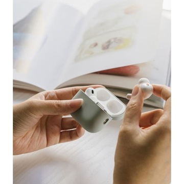 ETUI DO APPLE AIRPODS PRO 1 / 2 RINGKE SILICONE ZIELONY