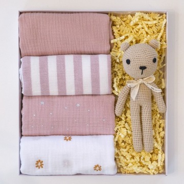 LIKEMOSES PREZENT BABY SHOWER CHRZEST WYPRAWKA PIELUSZKI PRZYTULANKA