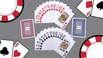 ТОЛСТЫЕ ПЛАСТИКОВЫЕ ГИБКИЕ КАРТЫ ДЛЯ ПОКЕРА ТВЕРДЫЕ ВОДОНЕПРОНИЦАЕМЫЕ КЛАССИЧЕСКИЕ