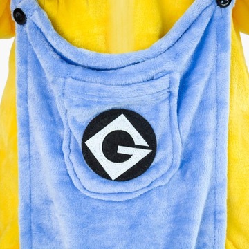 КИГУРУМИ КОМБИНЕЗНЫЙ КОСТЮМ ЦЕЛЬНАЯ ТЕПЛАЯ ПИЖАМА СПОРТИВНЫЙ КОСТЮМ МИННИОН L