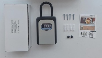 НАРУЖНЫЙ СЕЙФ ДЛЯ КЛЮЧЕЙ, ШКАФНИК ДЛЯ ХРАНЕНИЯ КОДОВ, НАВЕСНОЙ ЗАМОК НА СТЕНУ