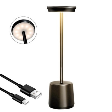 LAMPKA BIURKOWA NOCNA DO SZKOŁY LED DOTYKOWA LAMPA DO SYPIALNI SALONU