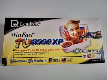 Tuner PCI analogowy Leadtek WinFast TV2000 XP Expert FABRYCZNIE NOWY!