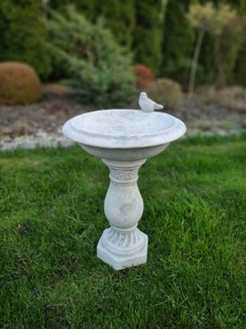 Венецианский пьющий для архитектурных бетонных птиц - украшение сада