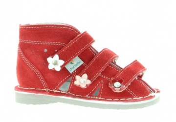 Buty Danielki profilaktyczne S124 czerwone - 31