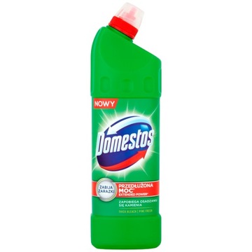 Domestos Przedłużona Moc Silny Płyn Żel do WC Pine Fresh 1L