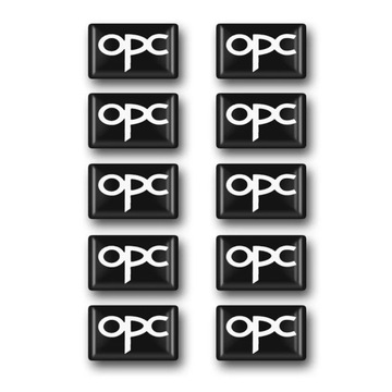 ЛОГОТИП 3D Эмблема OPEL OPC салон руль 18х11