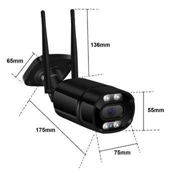 БЕСПРОВОДНАЯ НАРУЖНАЯ IP-КАМЕРА WiFi FULL HD