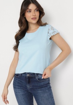 Born2Be Jasnoniebieska Bluzka damska