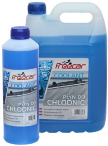 PŁYN DO CHŁODNIC FREECAR COOLANT NIEBIESKI 1L