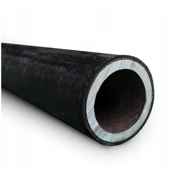 Rura stalowa fi 57x6,3 mm z otuliną 50 cm