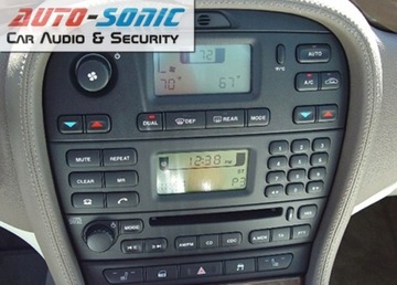 RAMKA RADIOWA JAGUAR S-TYPE od 2002 CZARNA 2/1DIN