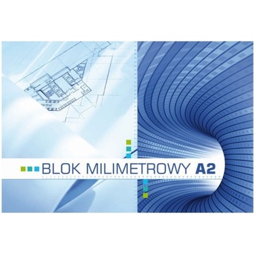 Blok milimetrowy A2 20 kartek KRESKA