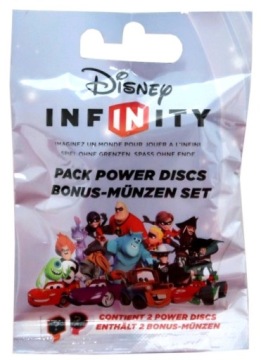 DISNEY INFINITY POWER DISC PACK / 2 DYSKI MOCY