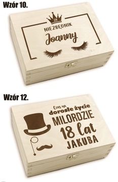 Коробка должен -день рождения день рождения 18 30 40 50