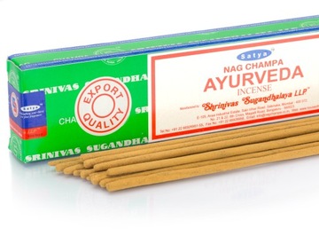 NAG CHAMPA kadzidełka PYŁKOWE SATYA 15g Ajurweda