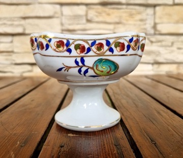 Pucharek patera na stopce amfora misa puchar porcelana japońska antyk retro