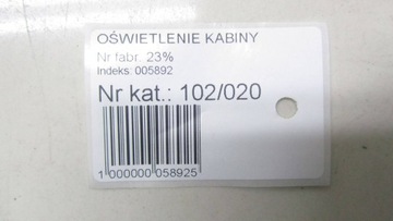 FORD TOURNEO CUSTOM LAMPA OSVĚTLENÍ KABINY BK21-13773-DEW