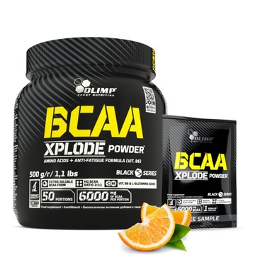 OLIMP BCAA XPLODE POWDER 500g MOCNE AMINOKWASY