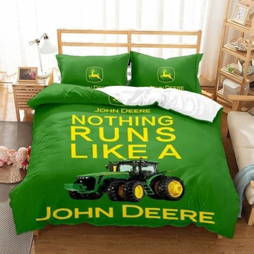 3D КОМПЛЕКТ ПОСТЕЛЬНОГО ПРИНАДЛЕЖНОСТИ 160х200 JOHN DEERE 3 ПРЕДМЕТА.