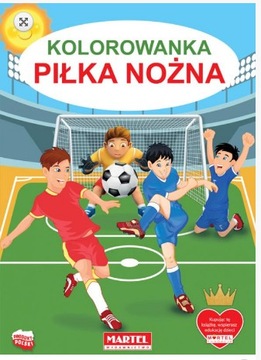 KOLOROWANKA malowanka Piłka Nożna MAR-21