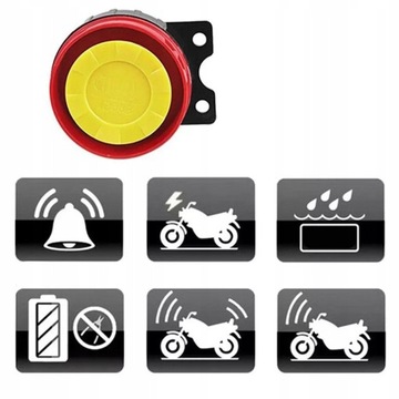 Универсальная сигнализация для мотоцикла с 2 пультами дистанционного управления. СИГНАЛИЗАЦИЯ ДЛЯ МОТОЦИКЛА СКУТЕРА.