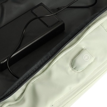 Дорожный рюкзак для ноутбука с расширяемой емкостью USB-кабеля 26-36 л водонепроницаемый