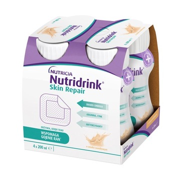 NUTRIDRINK SKIN REPAIR smak waniliowy 4x 200ml