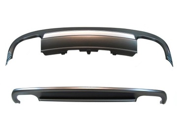 Dyfuzor spoiler pod zderzak Audi A5 8T coupe 2012-2016 S5 S-line look