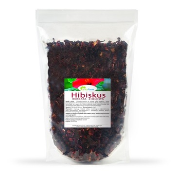 HIBISKUS KWIAT suszony HERBATA 500g