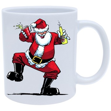 SUPER ŚWIĄTECZNY KUBEK PREZENT 330ml MIKOŁAJ