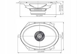 JBL STAGE3 8627 АВТОМОБИЛЬНЫЕ ДИНАМИКИ 6X8 50-250Вт