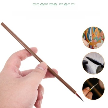 ZESTAW PĘDZLI FARBY MISS CHILD 15 SZT