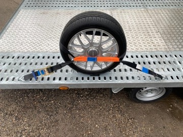 Транспортные ремни Подтяжки Синие 4T/3M/50mm Эвакуатор 2POINT Крючки Подтяжка