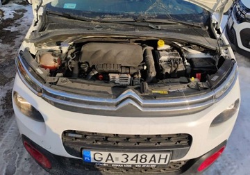 Citroen C3 II Hatchback facelifting 1.2 PureTech 110KM 2016 Citroen C3 112016r SALON POLSKA.1.2 Benzyna. Uszkodzony. Poobijany. Jezdzi, zdjęcie 4