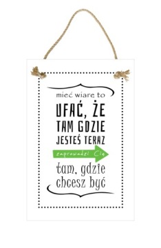 OBRAZ TABLICZKA MOTYWACYJNA