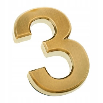 3 самоклеящихся дверных номерных знака