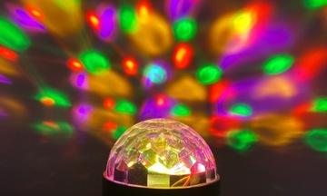 НАБОР ДЛЯ ВЕЧЕРИНКИ RGB ШАР ПРОЕКТОР С ЛАЗЕРНЫМ ДИСКОТЕЛЬНЫМ ПУЛЬТОМ