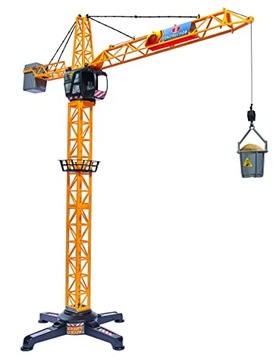DŹWIG ŻURAW GIGANT DŻWIĘK Dickie Toys Sterowany GW