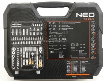 НАБОР ТОРЦЕВЫХ КЛЮЧЕЙ 1/2',1/4'', 110 ДЕТАЛЕЙ