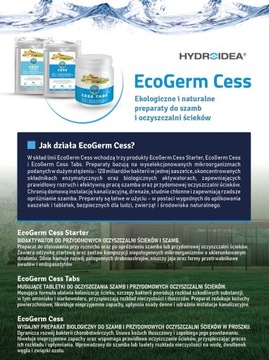 EcoGerm Cess 360г для септиков и очистных сооружений