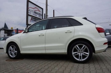 Audi Q3 I SUV 2.0 TDI 177KM 2013 Audi Q3 2.0 TDI CR 177 KM 4x4, S-Line, Navi, Polskora, Czarny sufit, GWARA, zdjęcie 5